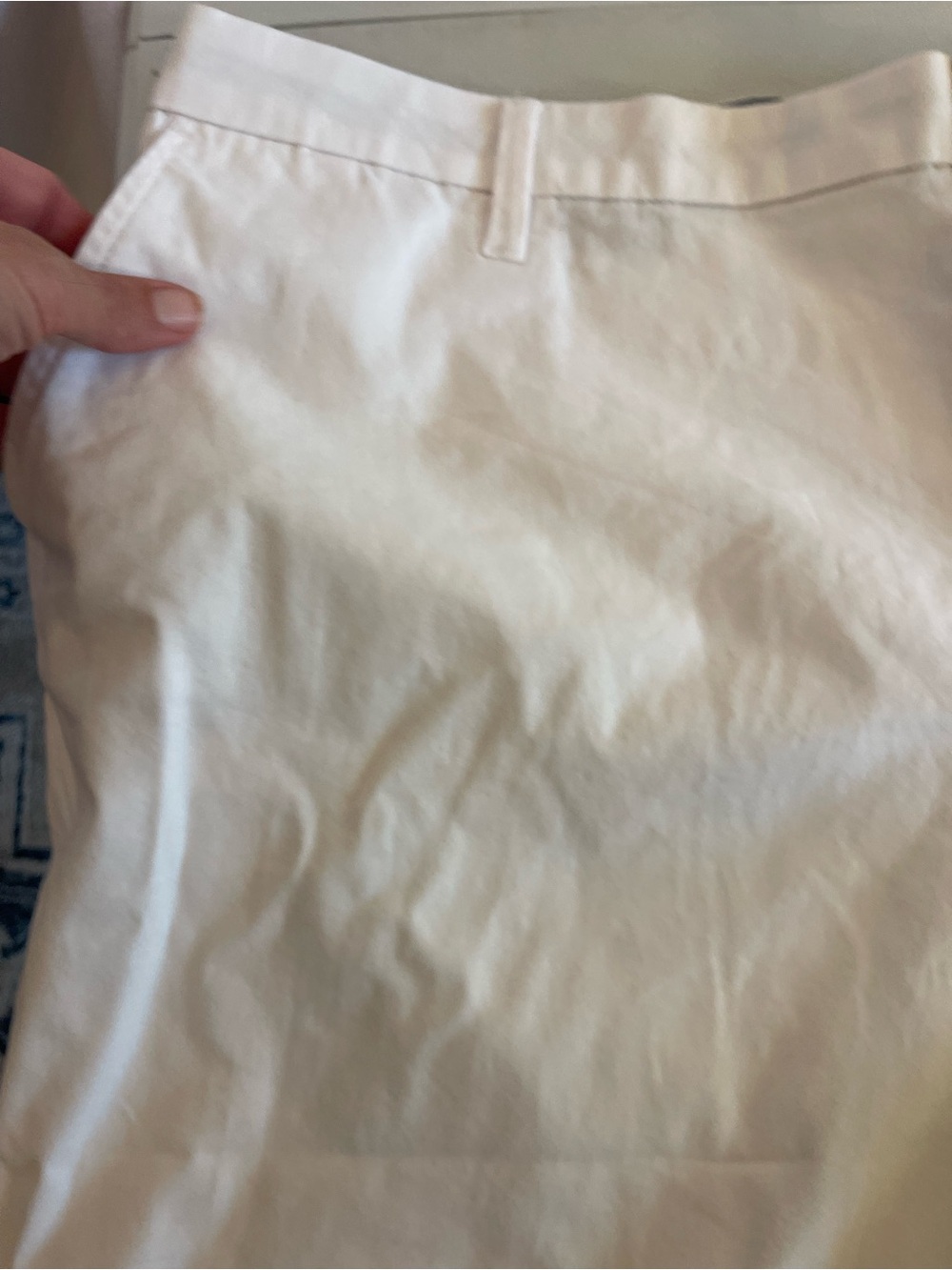 Tommy Hilfiger White Bermuda Shorts NWT Size 18W Coastal Preppy Summer Classic - Picture 5 of 13